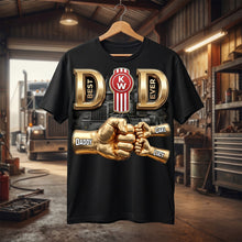 Load image into Gallery viewer, Best Dad Ever Trucker Shirt - Personalized Gift for Dads, Grandpas &amp; More Shirts PopCulturePrints
