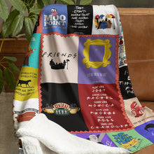 Load image into Gallery viewer, Friends TV Show Fan Blanket - Cozy Anniversary Gift Blanket PopCulturePrints
