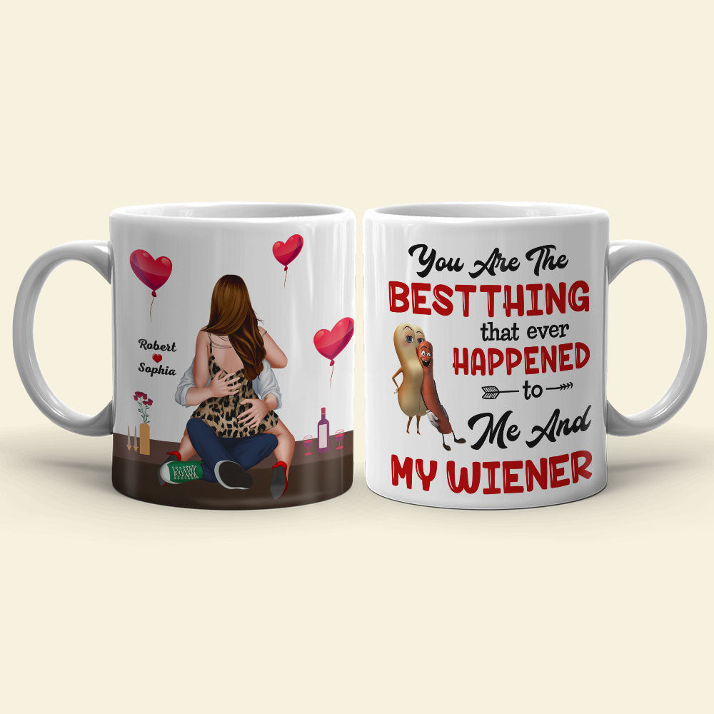 Naughty Couple Mug - Personalized Valentine's Day Gifts for Lovers Coffee Mug PopCulturePrints