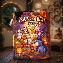 Load image into Gallery viewer, Whimsical Woodland Friend Laundry Basket - Personalized Gift For Halloween 04TYTA050826 Laundry Basket PopCulturePrints
