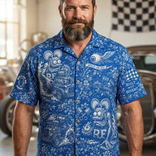 Load image into Gallery viewer, Top Speed Hawaiian Shirt- Personalized Gifts For Hot Rod Lover 04QHDT100726 Hawaiian Shirts PopCulturePrints
