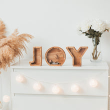 Load image into Gallery viewer, Personalized Wooden Letter Piggy Bank for Kids - Unique Gift Idea Wood Sign PopCulturePrints

