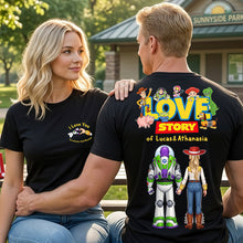 Load image into Gallery viewer, "Our Love Story" - Personalized Couple Shirt - Unique Gift for Loved Ones
