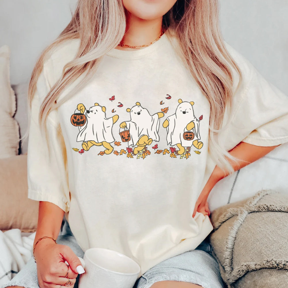 Halloween Ghosts Dancing Shirt - Cute Halloween Gifts for Horror Movie Fans