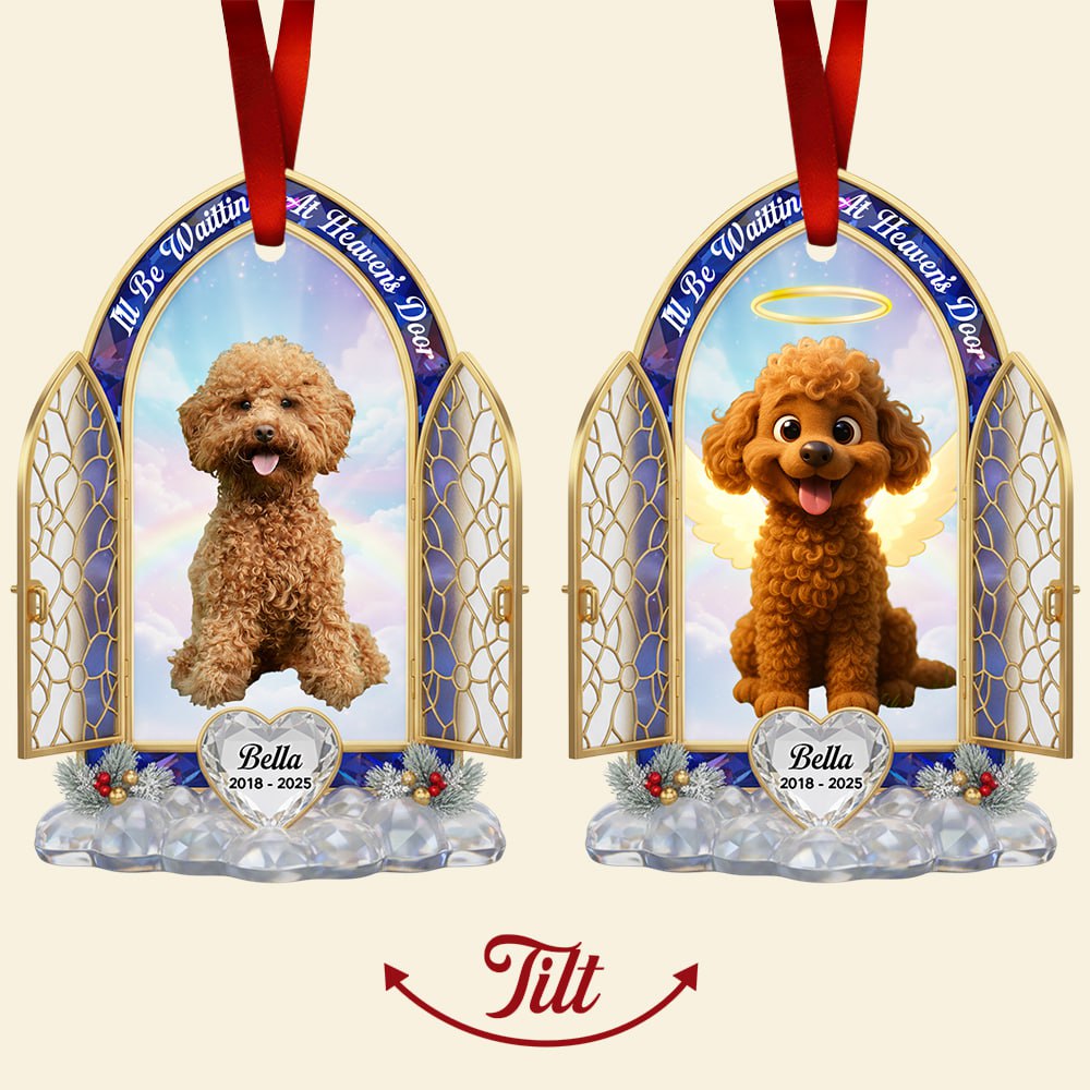 I Wanna Grow Old With You – Personalized Old Couple Christmas Ornament Ornament PopCulturePrints