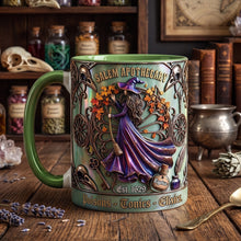 Load image into Gallery viewer, Enchant Your Day: Ancient Ancestral Witch Accent Mug - Personalized Gift for Witch Lovers

