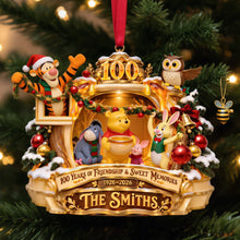 Load image into Gallery viewer, Celebrate Friendship with Cute Woodland Friends Ornament - Personalized Christmas Gift
