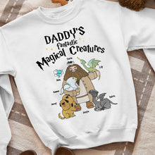 Load image into Gallery viewer, Daddy&#39;s Fantastic Magical Creatures Personalized T-Shirt
