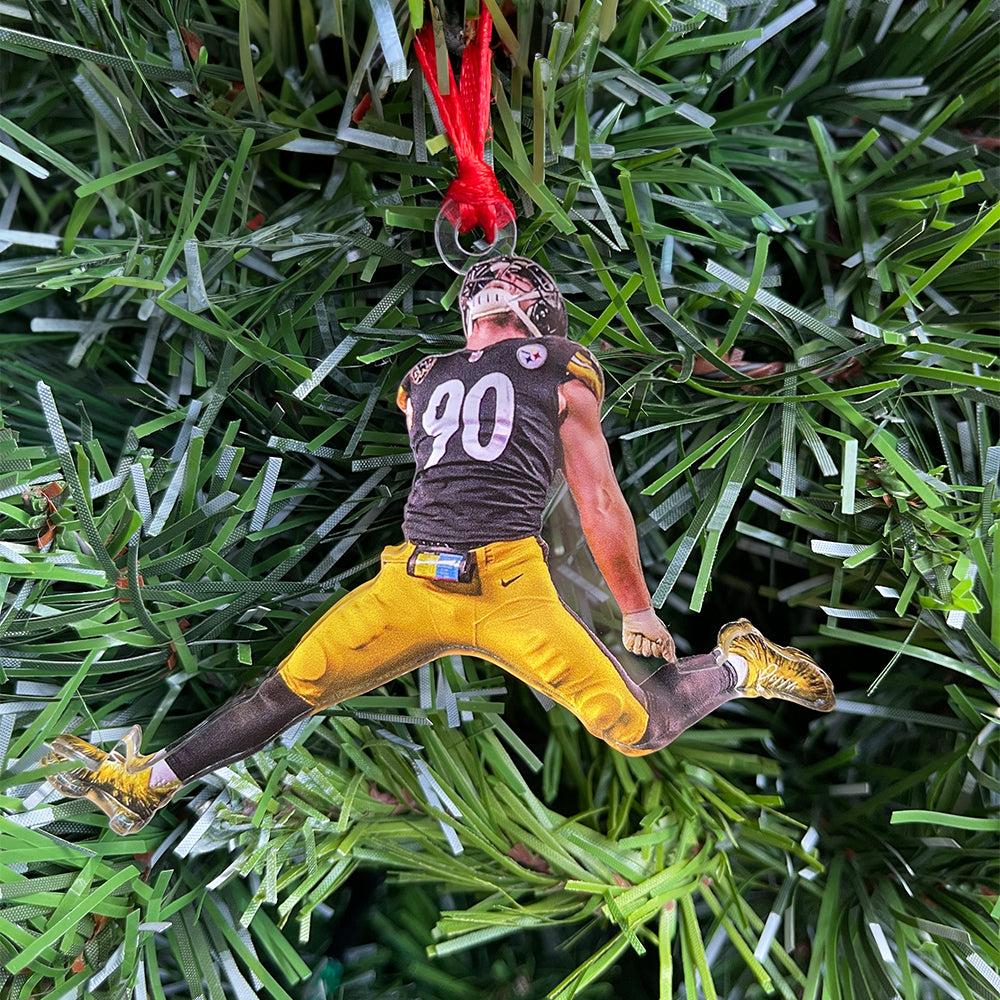 Personalized Football Fan Ornaments Ornament PopCulturePrints