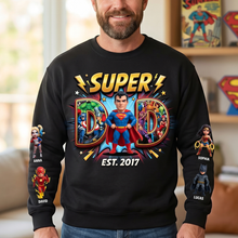 Load image into Gallery viewer, “Unleash Your Super Dad Spirit!” - Custom 3D Shirt for Fathers, Perfect Gift for Dads and Grandpas AOP Products PopCulturePrints
