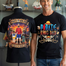 Load image into Gallery viewer, “#1 Dad In The Grand Line” - Legendary Adventure Dad Shirt - Personalized Gifts for Dads, Grandpa, and More! Shirts PopCulturePrints
