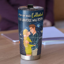 Load image into Gallery viewer, Personalized Couple Tumbler - Til The End Love Gift Tumbler Cup PopCulturePrints
