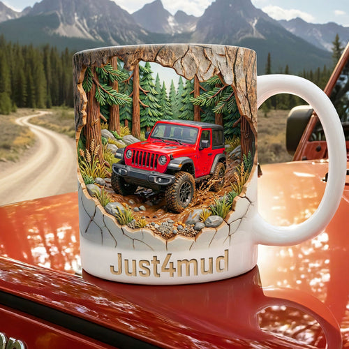 Off Road Car Lover Coffee Mug - Personalized Gifts For Off Road Lover Coffee Mug 02HUTI201225 Coffee Mug PopCulturePrints