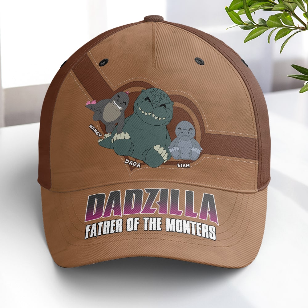 Customized 'Dadzilla' Father's Day Cap - Vintage Style