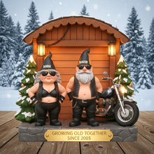Load image into Gallery viewer, Growing Old Together - Personalized Acrylic Light Box for Biker Couples Light Box PopCulturePrints
