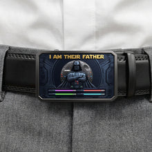 Load image into Gallery viewer, I'm Their Father - Personalized Leather Belt for Dads Belts PopCulturePrints

