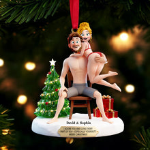 Load image into Gallery viewer, Love Every Part Of You Ornament - Custom Personalized Gift for Couples Ornament PopCulturePrints
