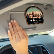 Load image into Gallery viewer, Our Journey Together - Personalized Custom Shaped Car Visor Clip for Dad Car Visor Clip PopCulturePrints

