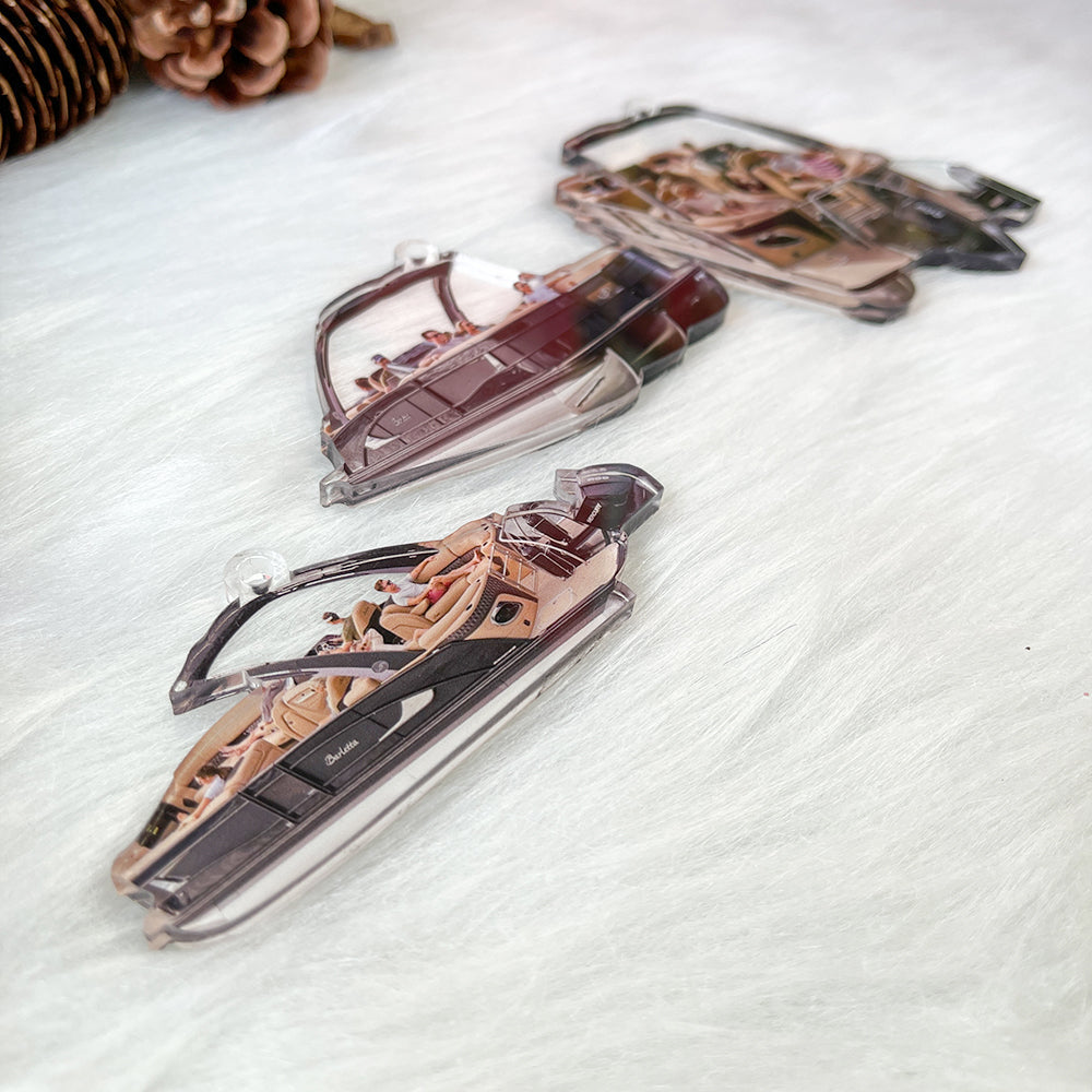 Personalized Nautical Ornaments for Pontoon Boat Enthusiasts Ornament PopCulturePrints