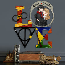 Load image into Gallery viewer, Harry Potter Themed Customized Love Wall Art
