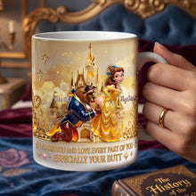 Load image into Gallery viewer, I Adore You And Love Every Part Of You - Personalized Partners In Mischief Coffee Mug
