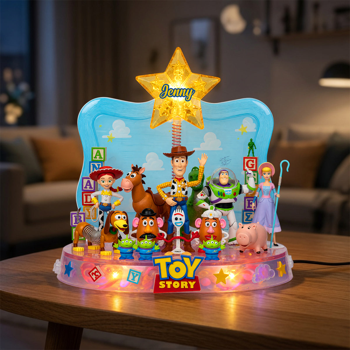 Illuminate Your Memories - Lovely Characters Retro Light Box - Personalized Gift for All Occasions Light Box PopCulturePrints