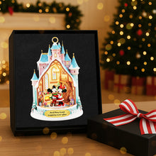 Load image into Gallery viewer, &quot;And they lived happily ever after&quot; - Personalized Christmas Ornament for Couples Ornament PopCulturePrints
