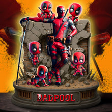 Load image into Gallery viewer, &quot;Unleash the Hero in Dad!&quot; - Red Warrior Dad Acrylic Plaque - Personalized Gifts for Father Shaped Plaques PopCulturePrints
