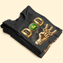 Load image into Gallery viewer, Best Farmer Dad Ever - Personalized Shirt for Dads Who Love Farming Shirts PopCulturePrints
