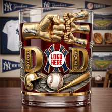 Load image into Gallery viewer, “Best Legend Dad Ever” - Personalized Whiskey Glass for Dad, Grandpa, and More Glass PopCulturePrints
