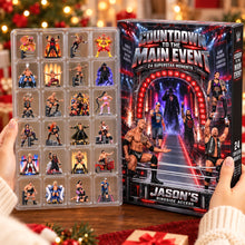 Load image into Gallery viewer, "Unwrap the Excitement: Personalized Warrior Christmas Advent Calendar - A Unique Gift for All Ages"
