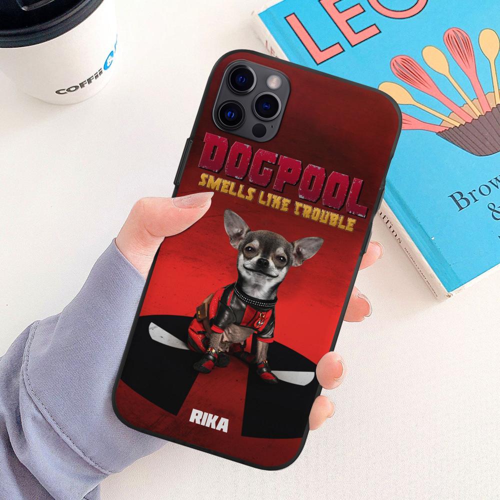 Dogpool Personalized Phone Case - Custom Name