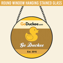 Load image into Gallery viewer, Personalized Stained Glass Suncatcher for Couples - Unique Valentine&#39;s Day Gifts Ornament PopCulturePrints
