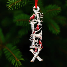 Load image into Gallery viewer, &quot;Cherish the Memories with Every Letter&quot; - Memorial Cardinal Ornament - Personalized Gift for Loved Ones Ornament PopCulturePrints
