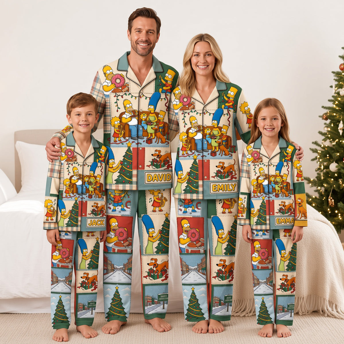 “Celebrate with Family: A Cozy Christmas” - Family Christmas Pajama Set - Personalized Gift for Everyone