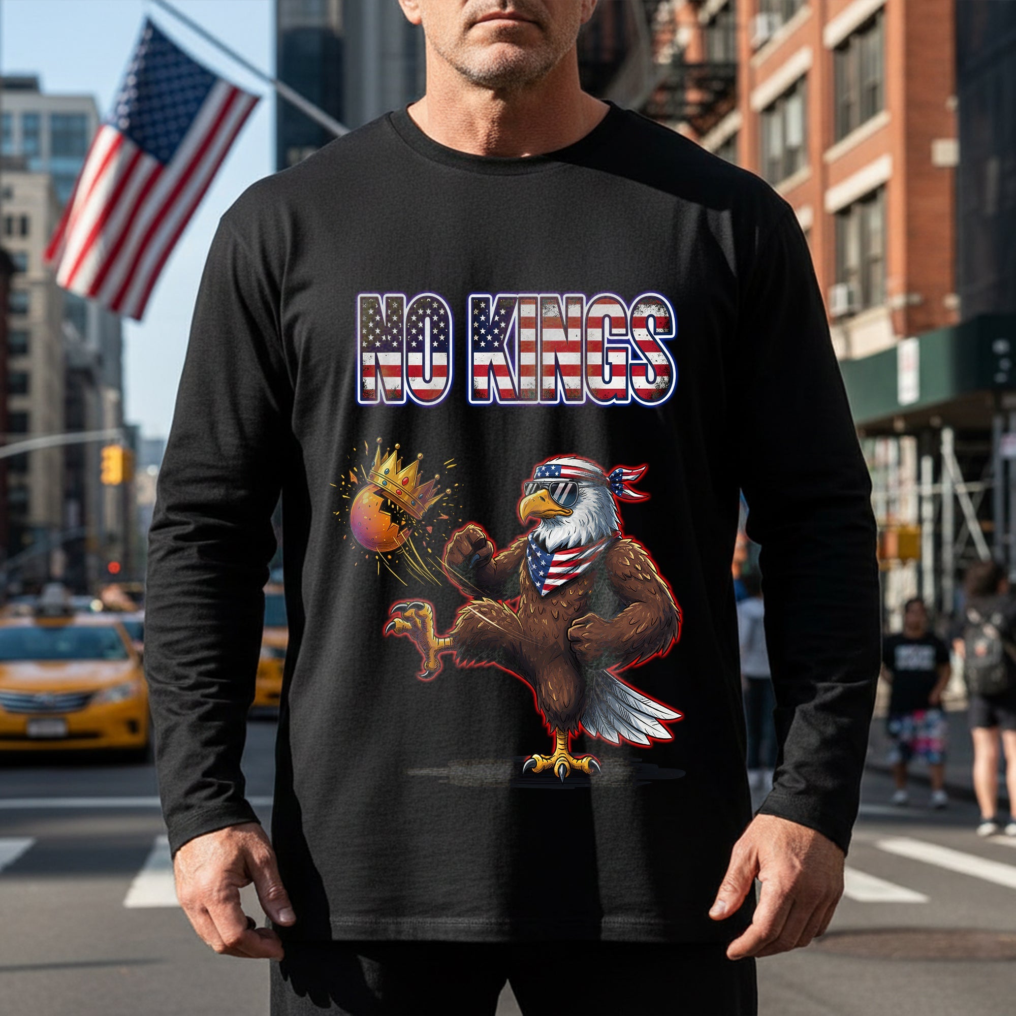 Freedom Eagle Shirt - Personalized Gifts for Christmas and Every Occasion Shirts PopCulturePrints