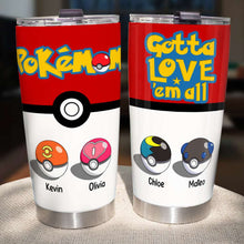 Load image into Gallery viewer, Celebrate Mom&#39;s Power with Love | Personalized Mom Tumbler - Custom Gift for Mom, Grandma &amp; More! Tumbler Cup PopCulturePrints
