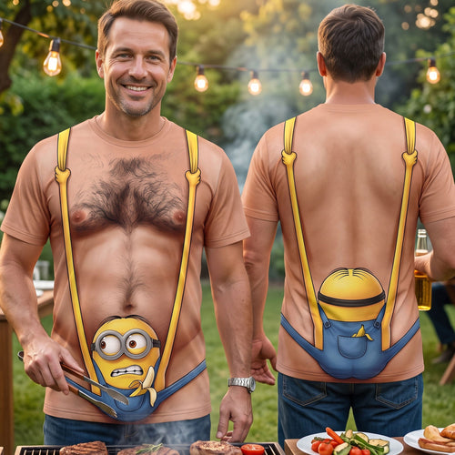 “Be the Funniest Guy at the Party!” - Funny Sidekick Shirt - Personalized Custom Gift for Men, Friends, Dads, Boyfriends AOP Products PopCulturePrints