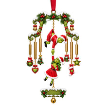 Load image into Gallery viewer, Naughty Grinch Couple Christmas Ornament - Personalized Gift for Couples Ornament PopCulturePrints
