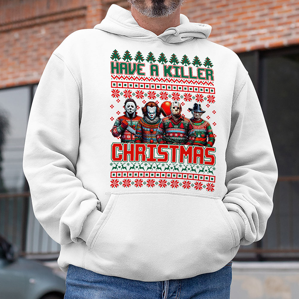 Killer Christmas Horror Movie Fans Sweatshirt