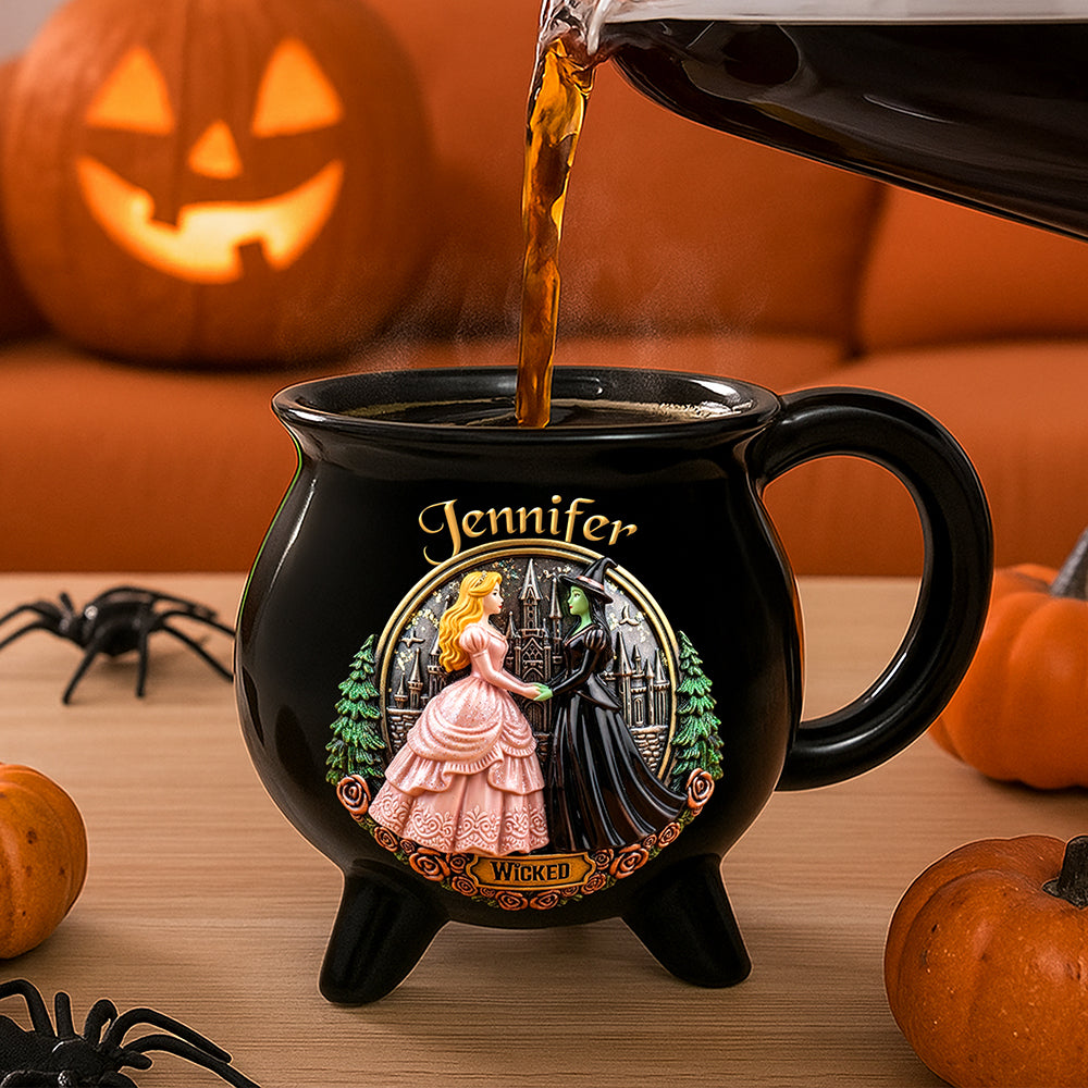 “Celebrate Your Magical Bond” - Personalized Cauldron Mug for Musical Fans Cauldron Mug PopCulturePrints