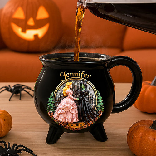 “Celebrate Your Magical Bond” - Personalized Cauldron Mug for Musical Fans Cauldron Mug PopCulturePrints