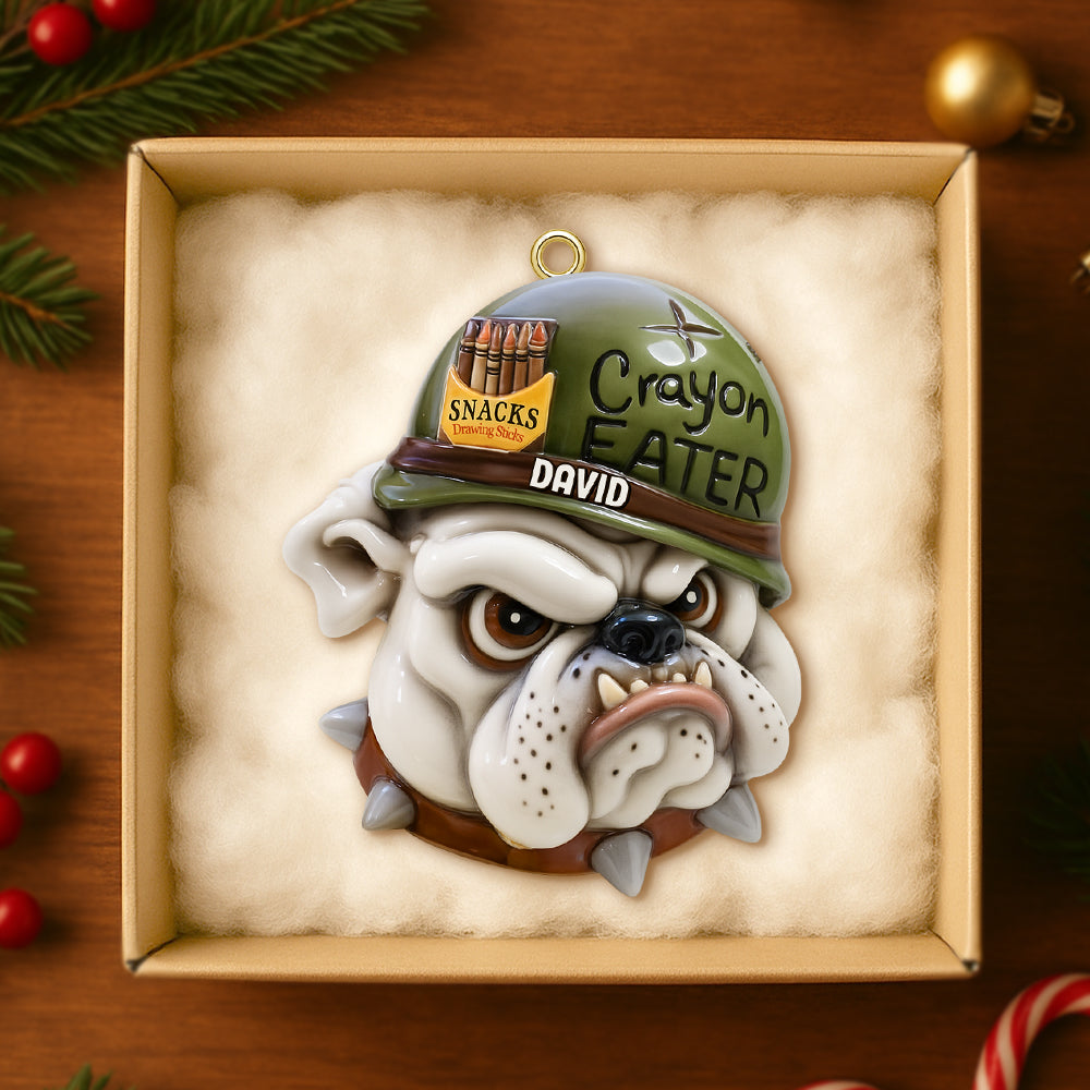 “A Hero’s Spirit Lives On” - Personalized Christmas Ornament for Veterans Ornament PopCulturePrints
