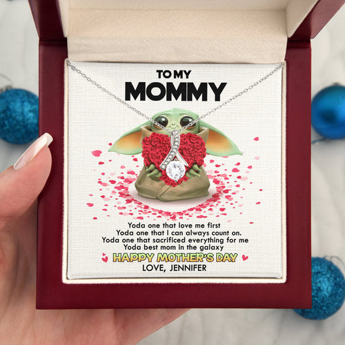 Personalized Alluring Beauty Necklace - Mother's Day Special Jewelry PopCulturePrints