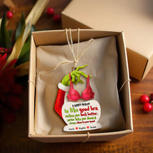 Load image into Gallery viewer, A Good Friend is Like a Good Bra - Personalized Acrylic Ornament for Besties Ornament PopCulturePrints
