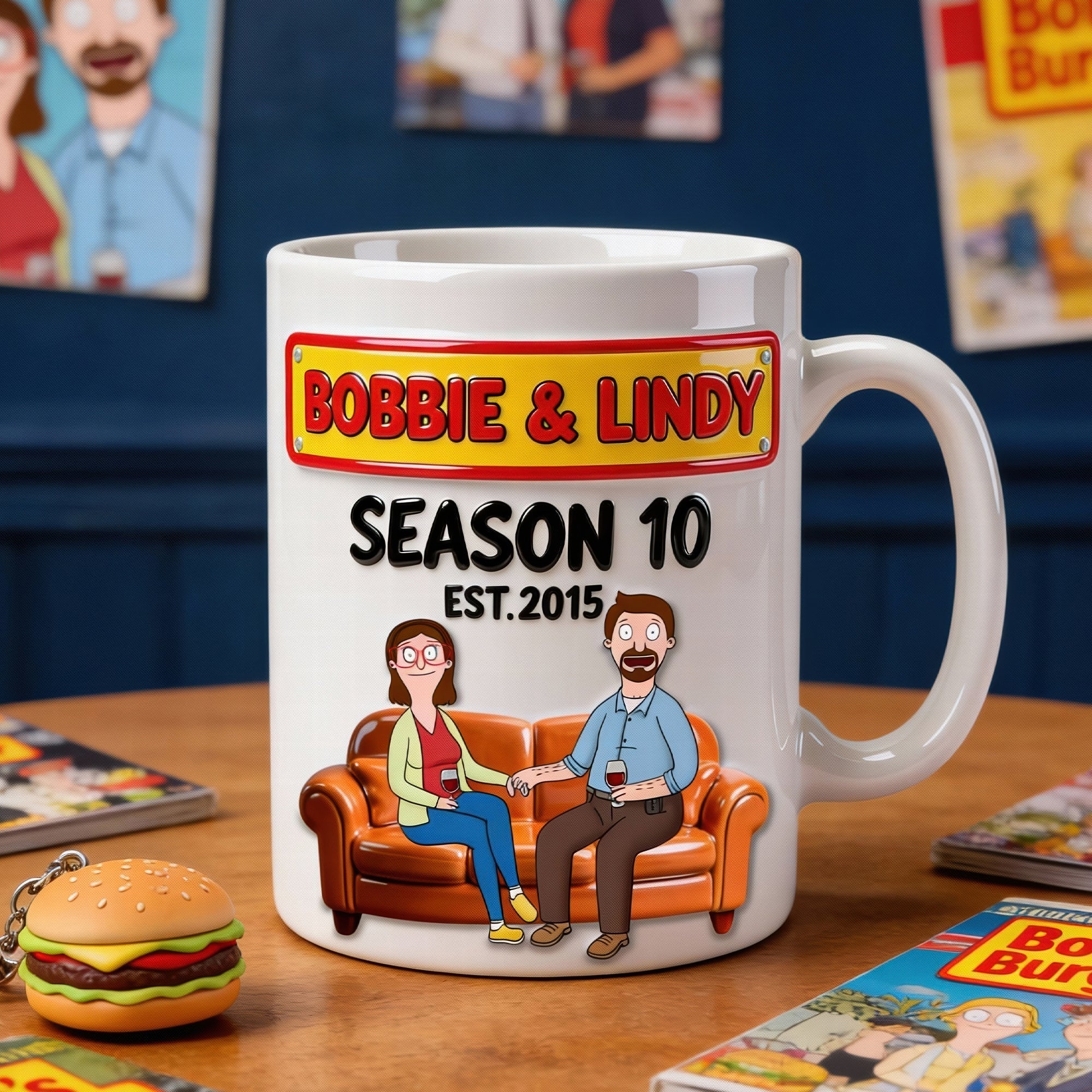 “Cheers to Love: A Journey Together” – Funny Couple Coffee Mug | Personalized Gift for Couples Coffee Mug PopCulturePrints