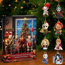 Load image into Gallery viewer, &quot;Embrace the Horror This Christmas!&quot; - Horror Christmas Advent Calendar Blind Box - Personalized Gifts for Movie Fans Advent Calendar PopCulturePrints
