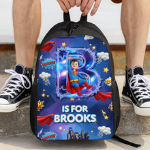 Load image into Gallery viewer, &quot;Every Kid is a Superhero!&quot; - Super Kids School Bag Personalized Gift for Kids Backpack PopCulturePrints
