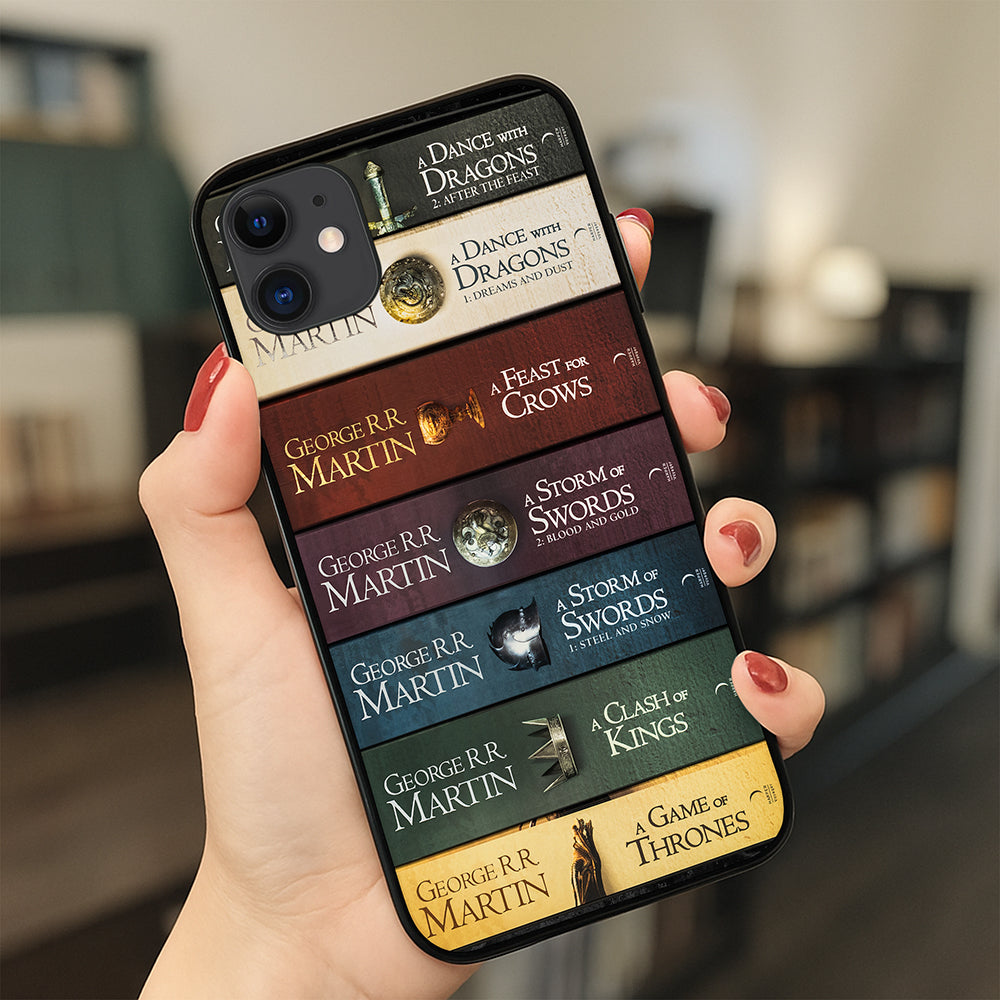 “Unlock the Mysteries of Westeros” - Fantasy Book Phone Case, Customize for Book Lovers Phone Case PopCulturePrints