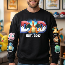 Load image into Gallery viewer, Catching Dad Shirt - Personalized Gifts for Dad AOP Products PopCulturePrints

